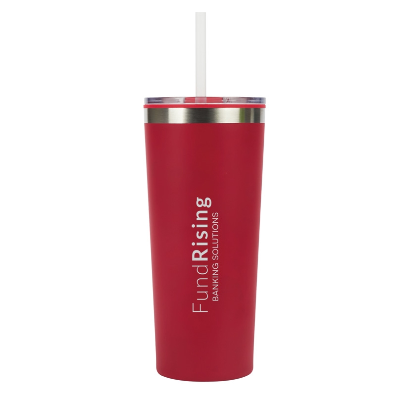 Bergen 24 oz. Steel/100% Recycled PP Liner Travel Tumbler 23