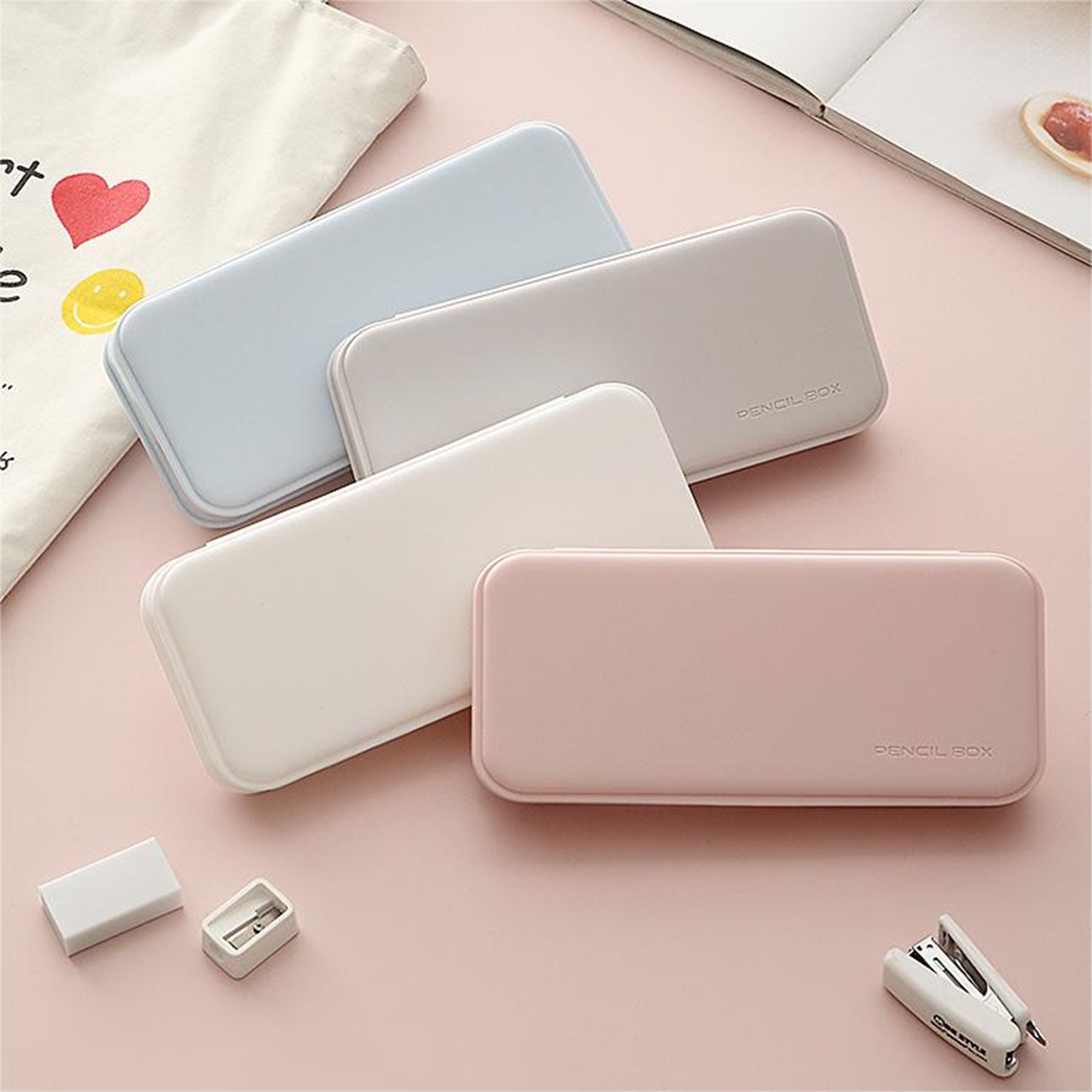 Macaron Color Single Layer Pencil Case 2