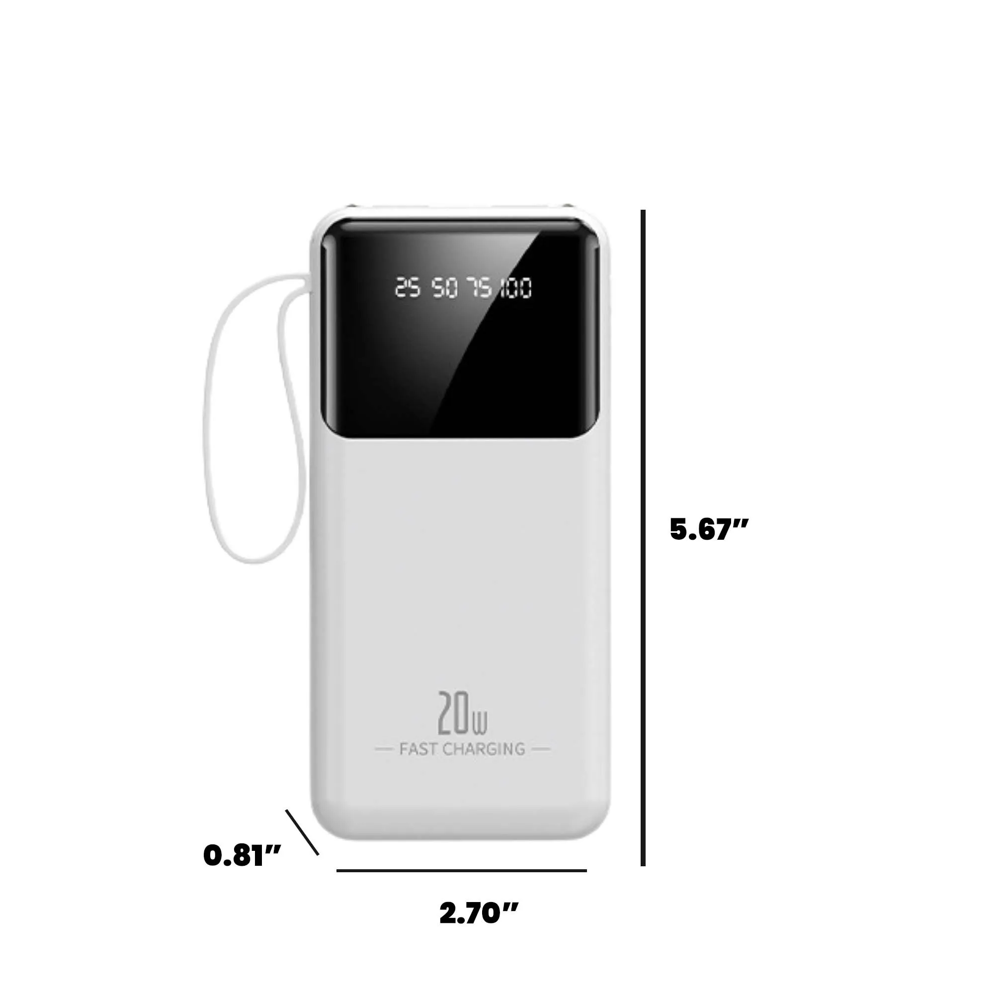 5000 mAh Portable Power Bank 5