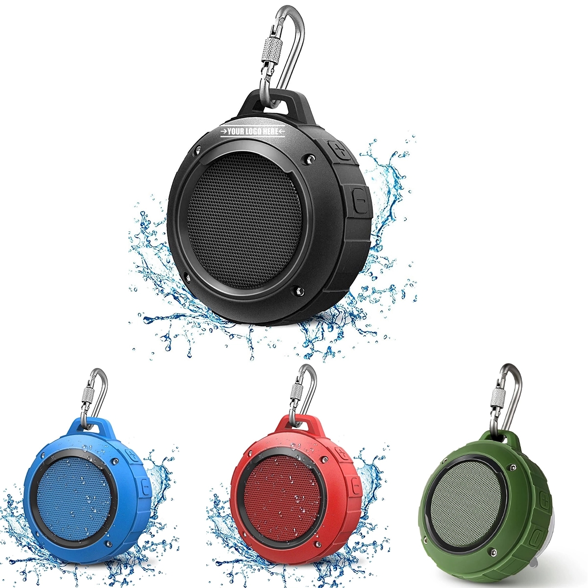 Portable Outdoor Mini Shower Waterproof Bluetooth Speaker 5