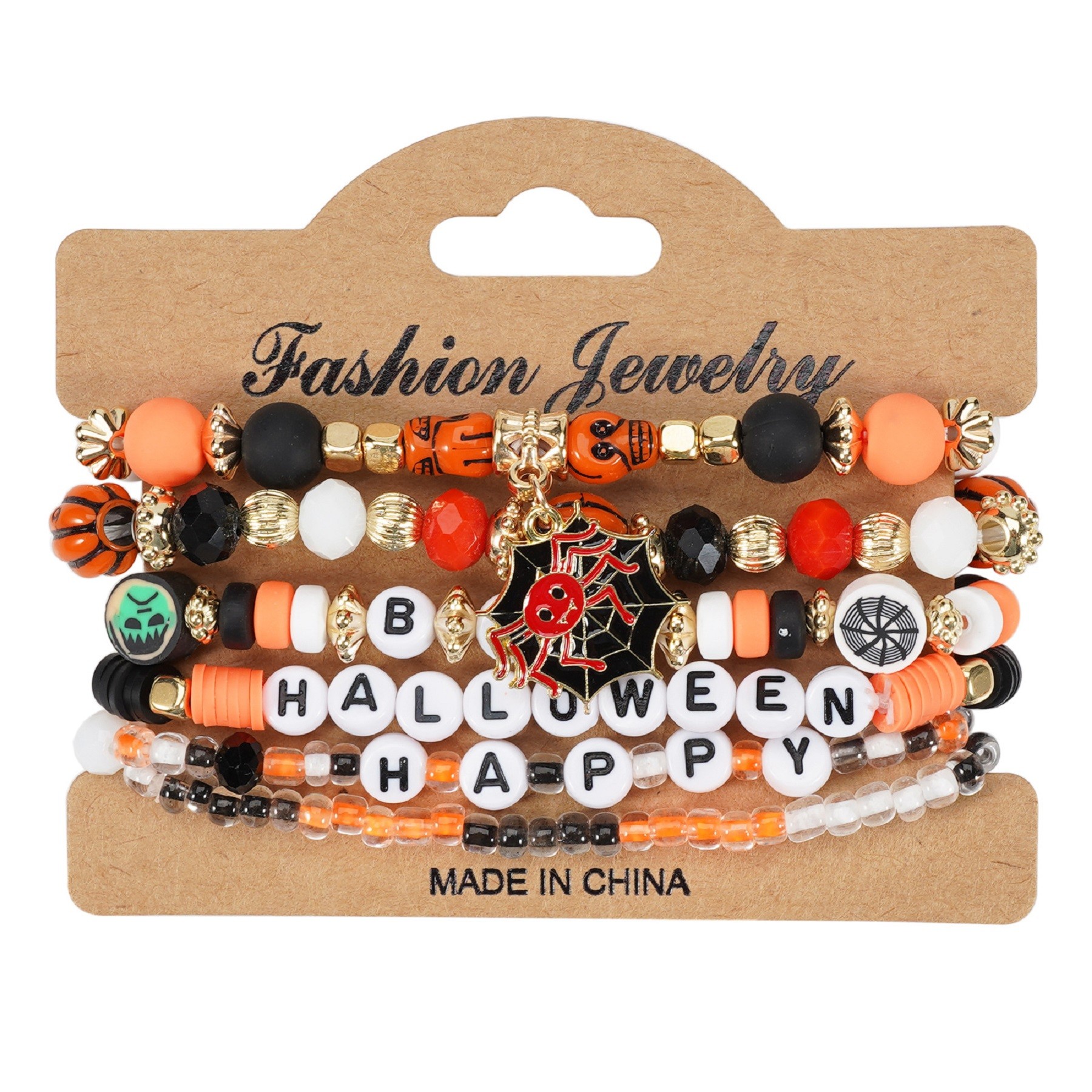 Bohemian Bracelets Stretch Multilayer Colorful Beads Bracelet With Charm Jewelry 7
