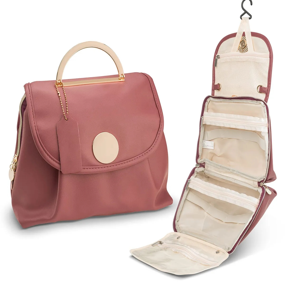 Multifunction Foldable Hanging Travel Toiletry Makeup Bag 6