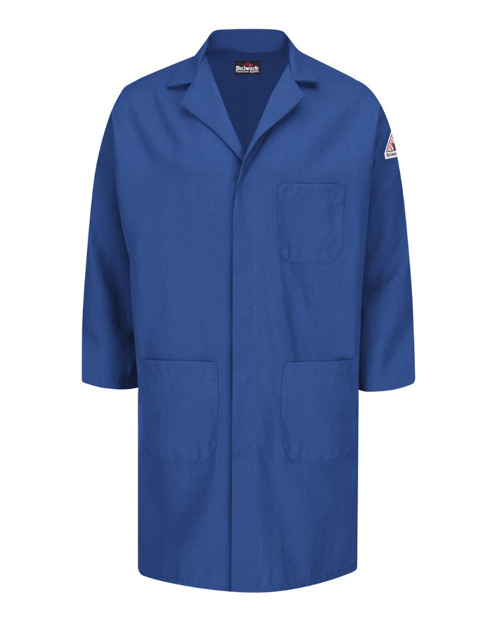 Concealed Snap Front Lab Coat Nomex IIIA 6 oz