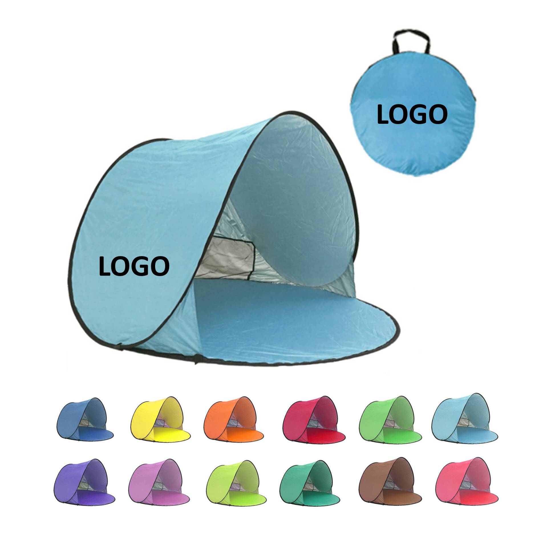 Ultra Light Portable Quick Open Camping Tent 2