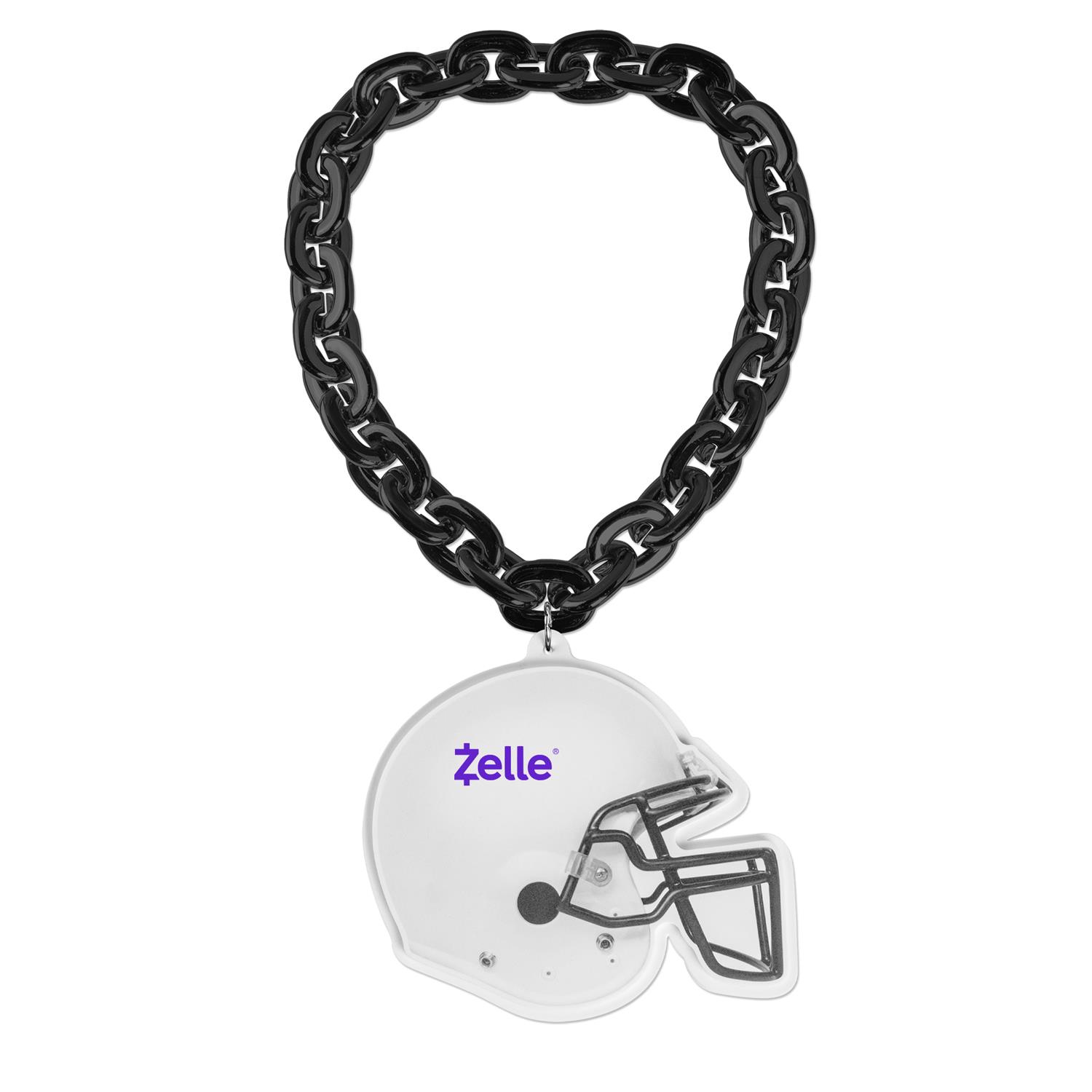 Football Helmet EVA Medallion with Jumbo Chain 5