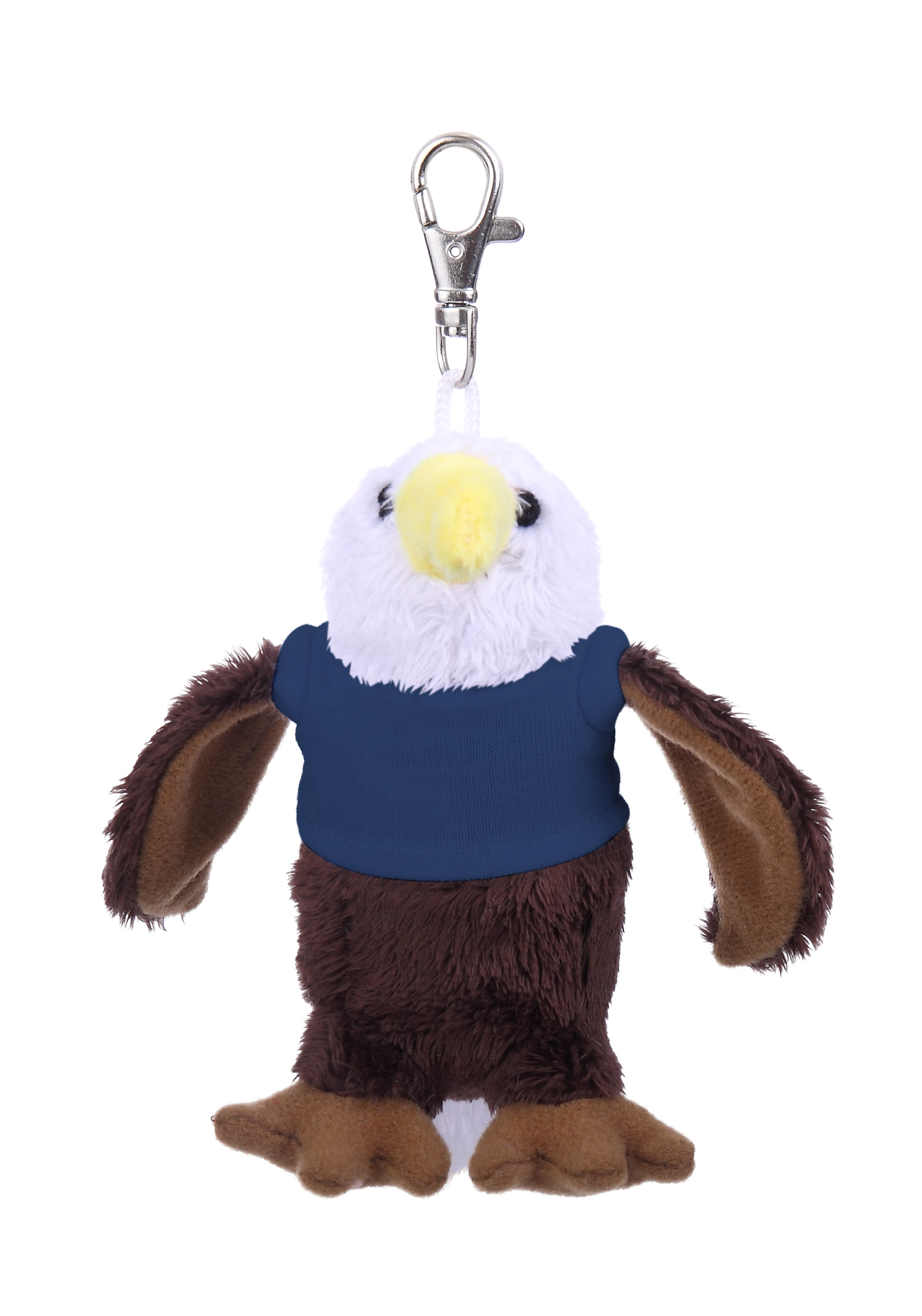Soft Plush Eagle Keychain with Tee 3