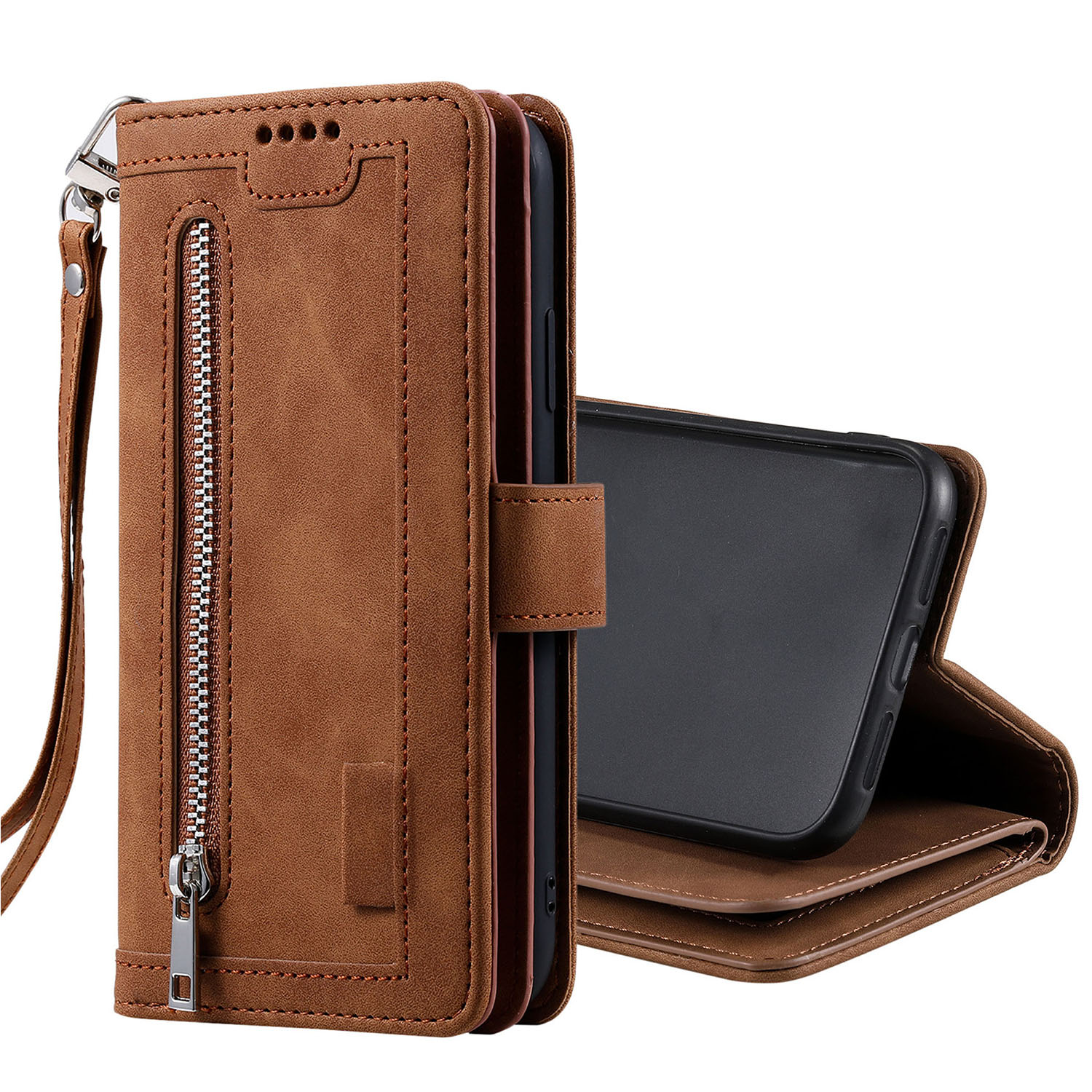 Versatile Zipper Phone Case with Superior Durability 1