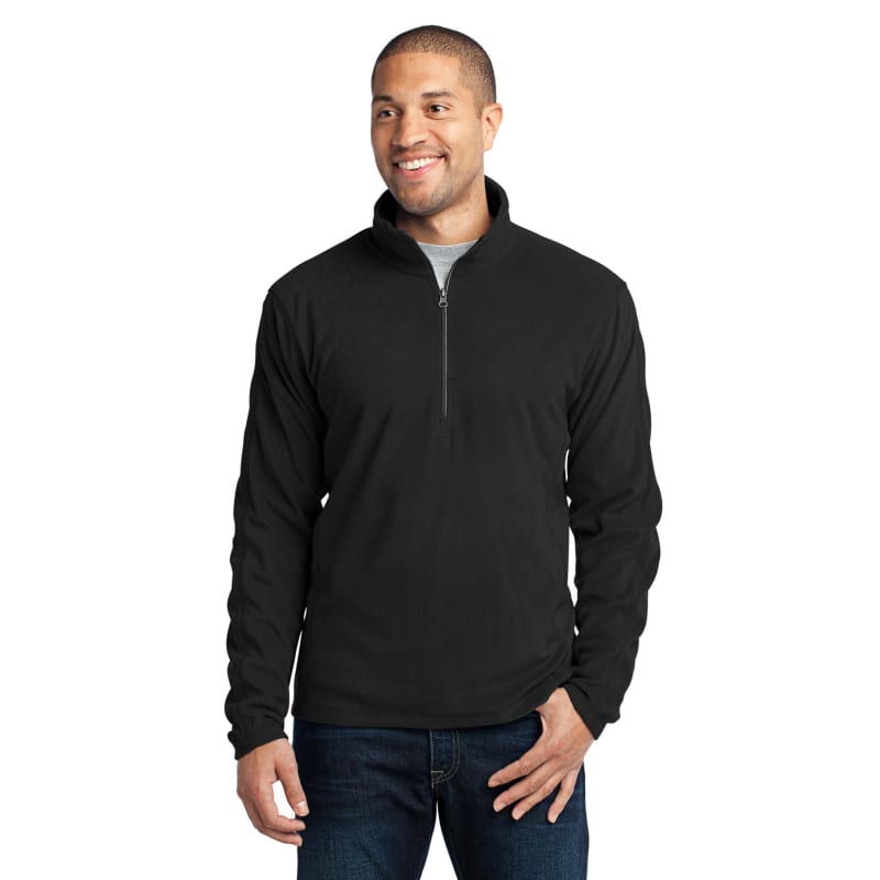 Port Authority Microfleece 1/2-Zip Pullover., custom hoodie or sweatshirt with logo imprint 9
