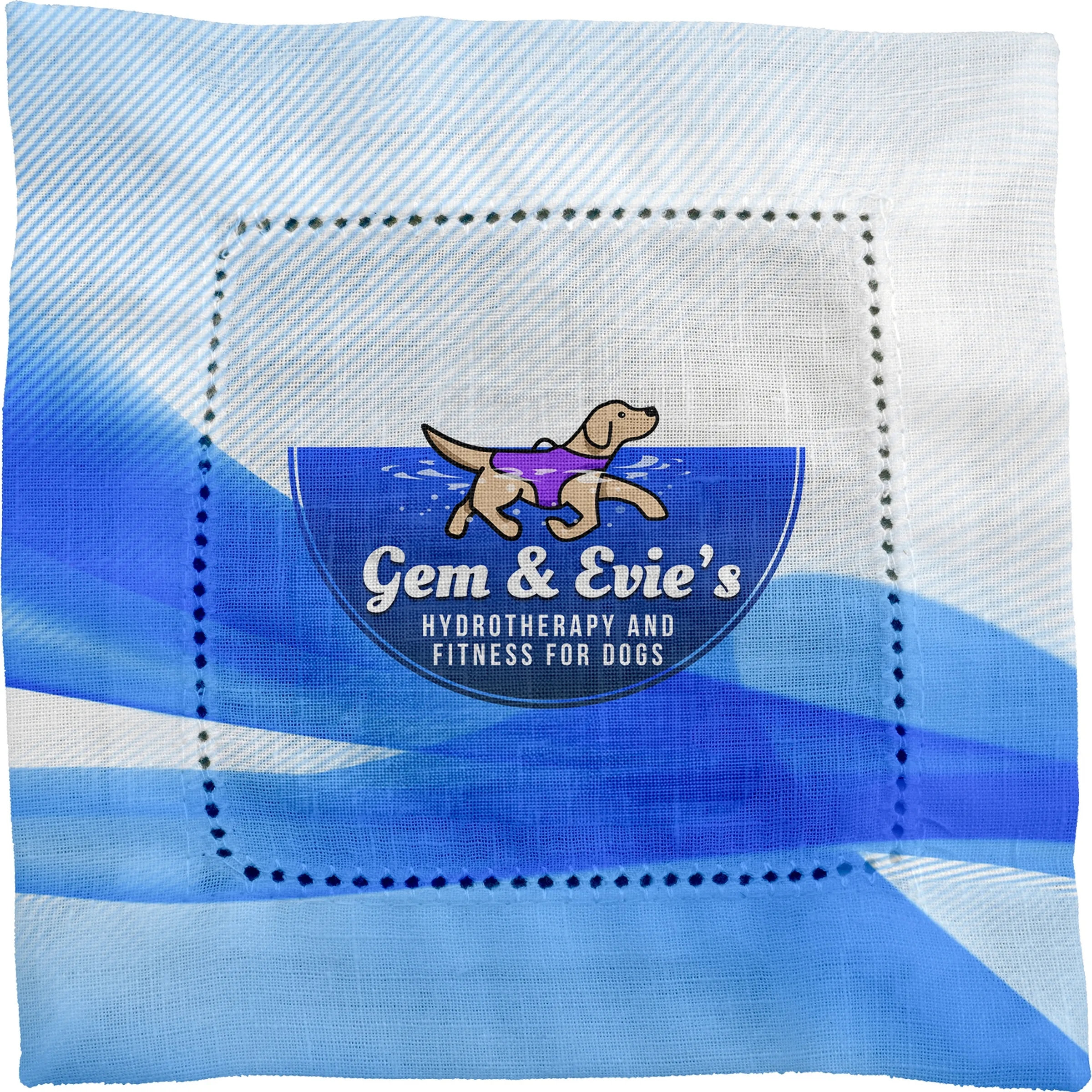 Turbulent Waves Fabric Napkin 19
