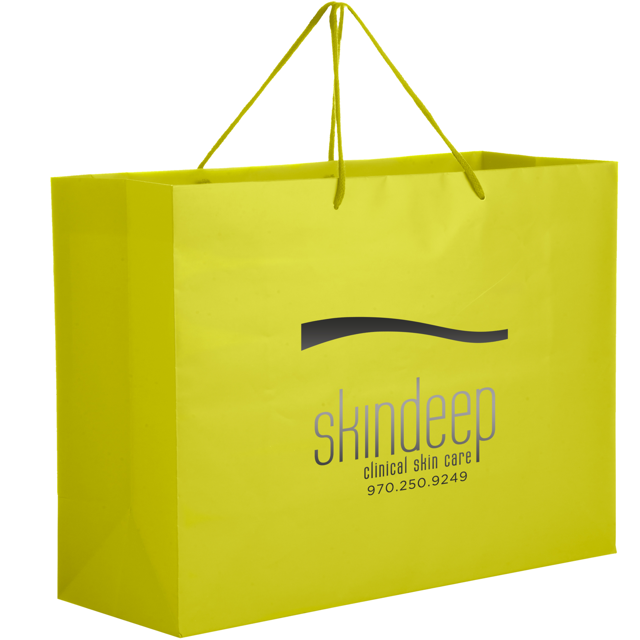 Matte Laminated Euro Tote Bags - Foil Stamped 12