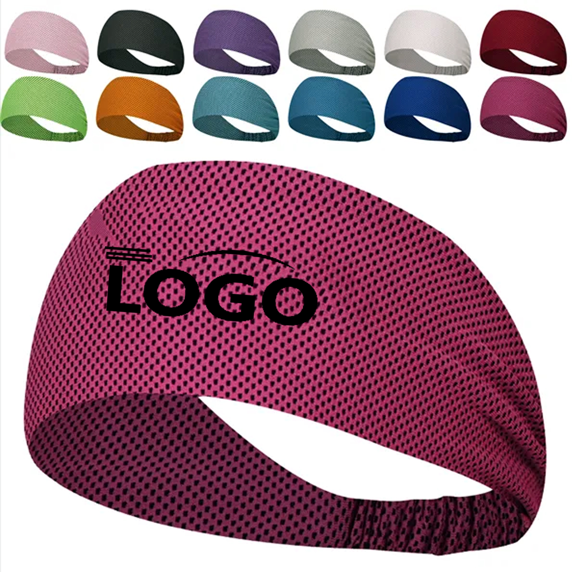 Anti-Slip Cooling Sports Headband ?C Unisex Elastic 1