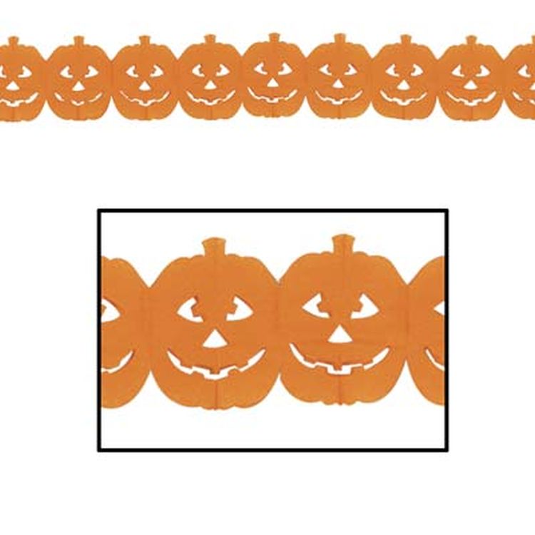 Jack-O-Lantern Garland 1