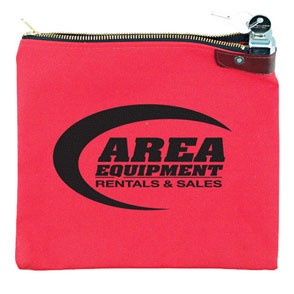 18 Oz. Colored Canvas Professional Lock Bag (10 1/2"x9") 7