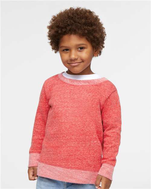 Toddler Harborside Mélange French Terry Crewneck Sweatshirt - 3379 19