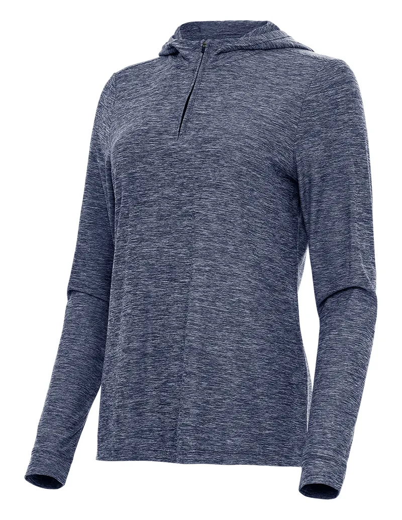 Daybreak 1/4 Zip Hood w, custom hoodie or sweatshirt with logo imprint 3
