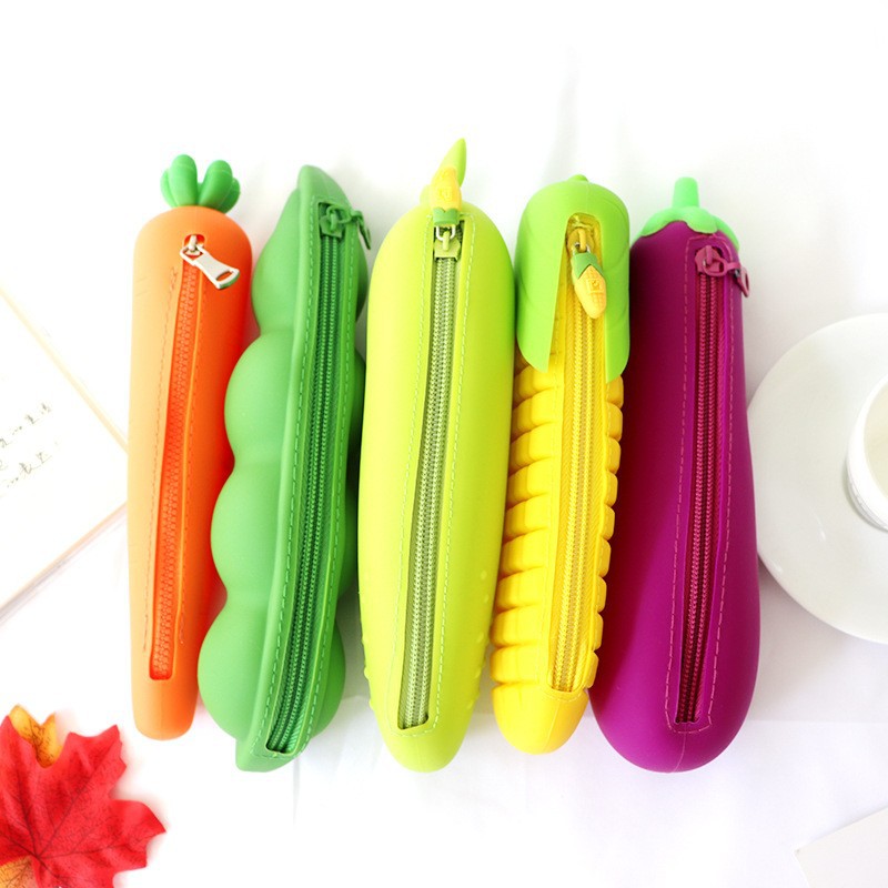 Mini Cute Silicone Pencil Pouch For Kids 4