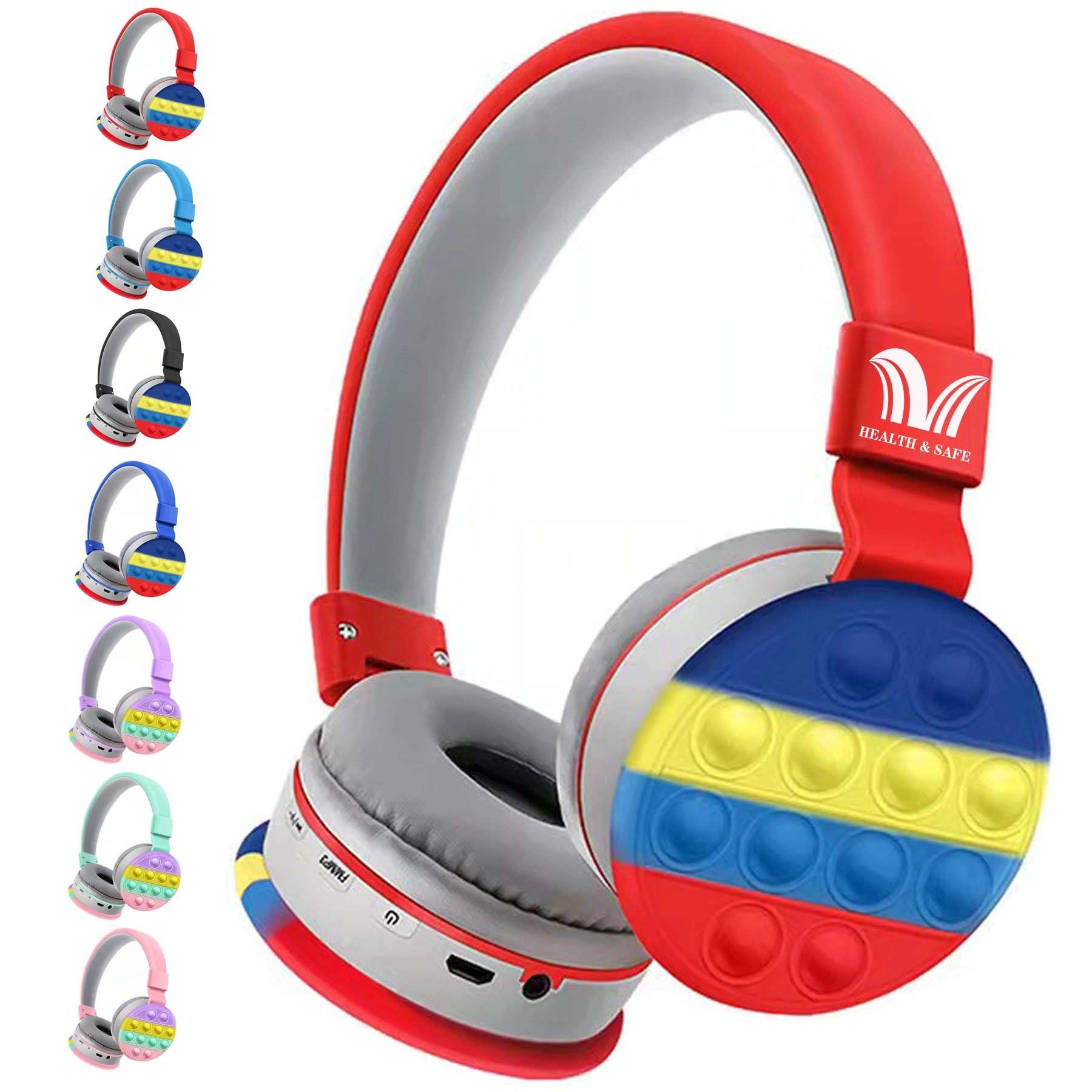 Headphone With Pop Bubbles 4