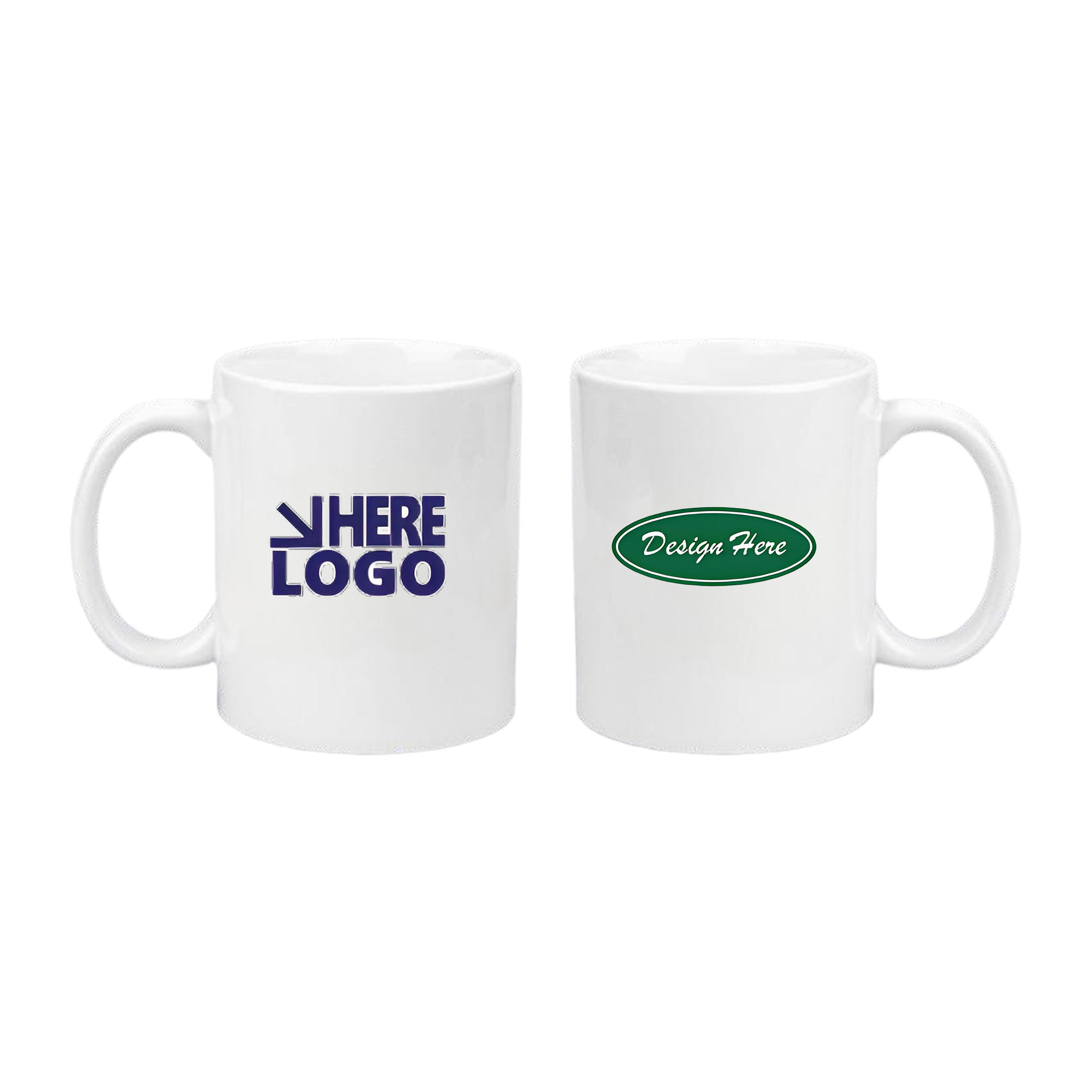 11oz Large Coffee Mug with Handle 2
