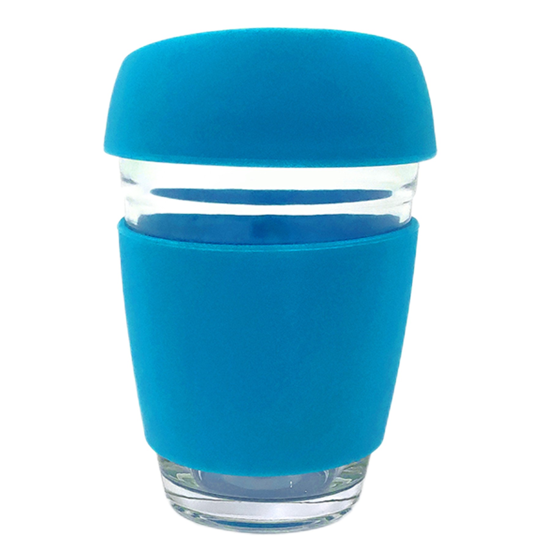 12Oz Travel Glass Cup W/ Sleeve 7
