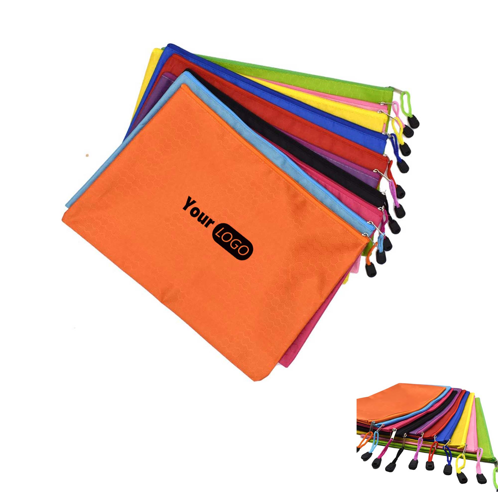 A4 Waterproof Zipper File Bag 2