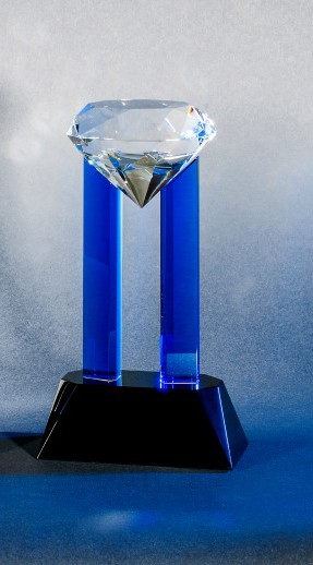 Contemporary Vistas Crystal Elizabeth Diamond, Clear Award 2