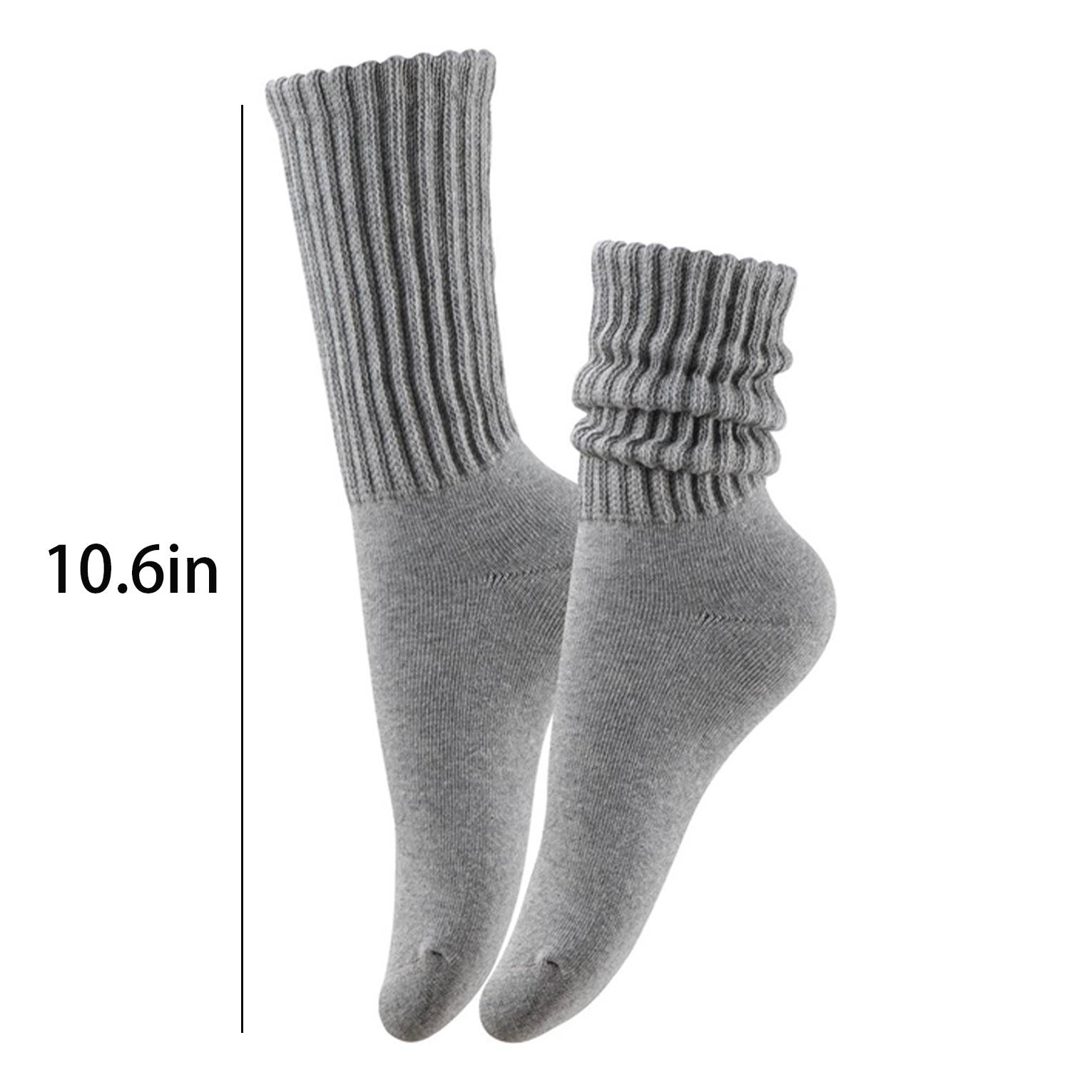 Women's Scrunch Crew Socks 5