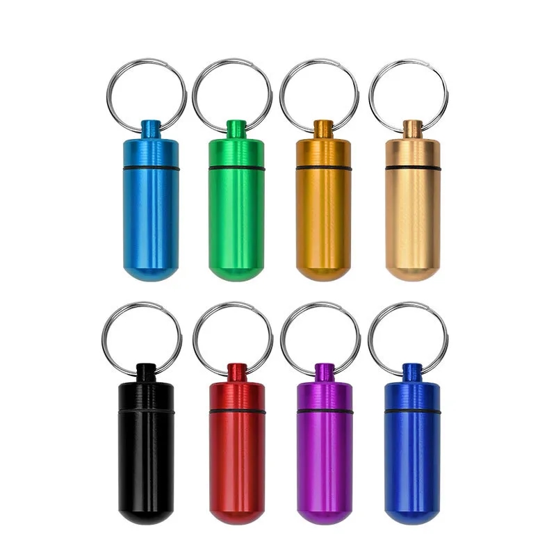 Waterproof Alloy Medicine Bottle 1