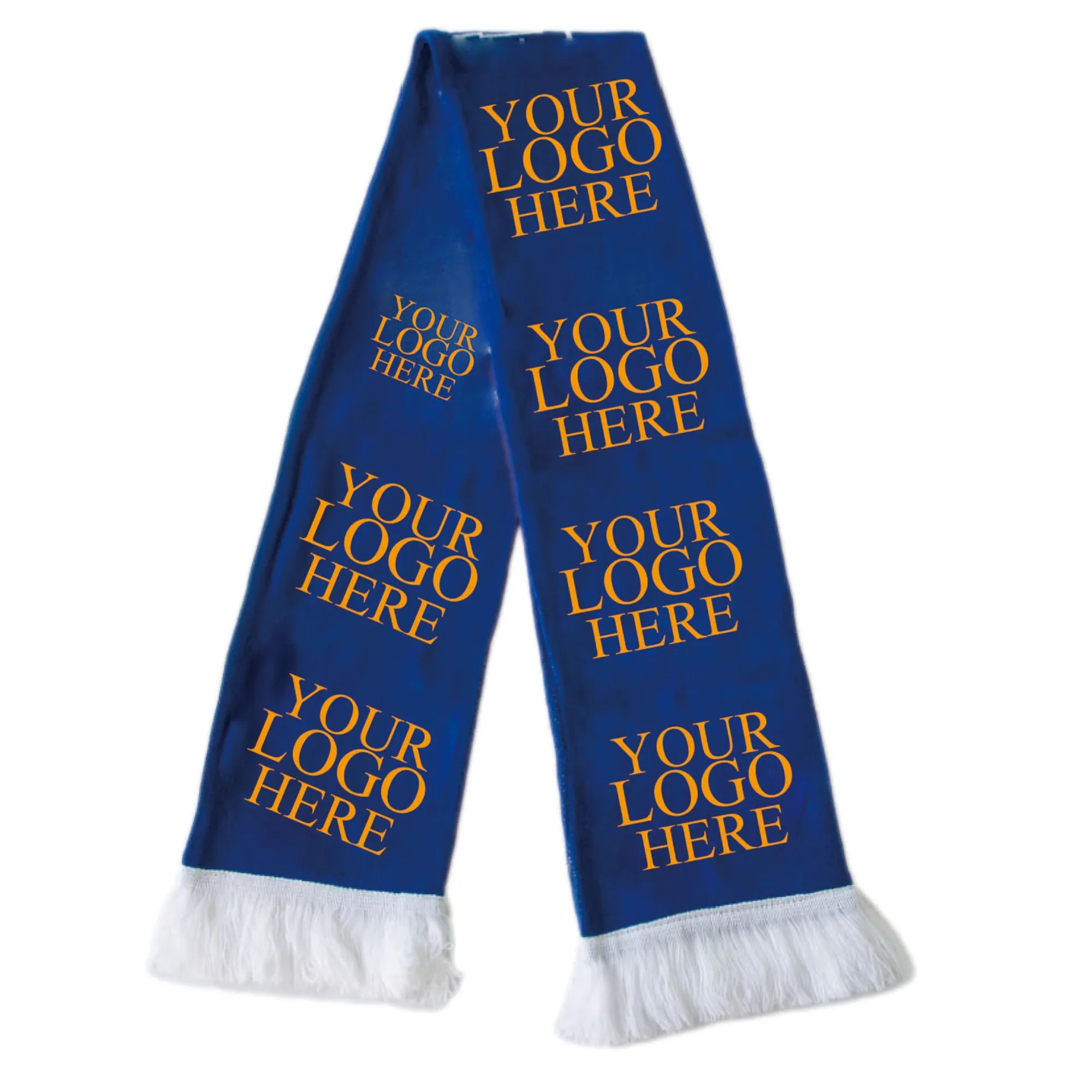 Personalized Knit Scarf w/Fringe 2