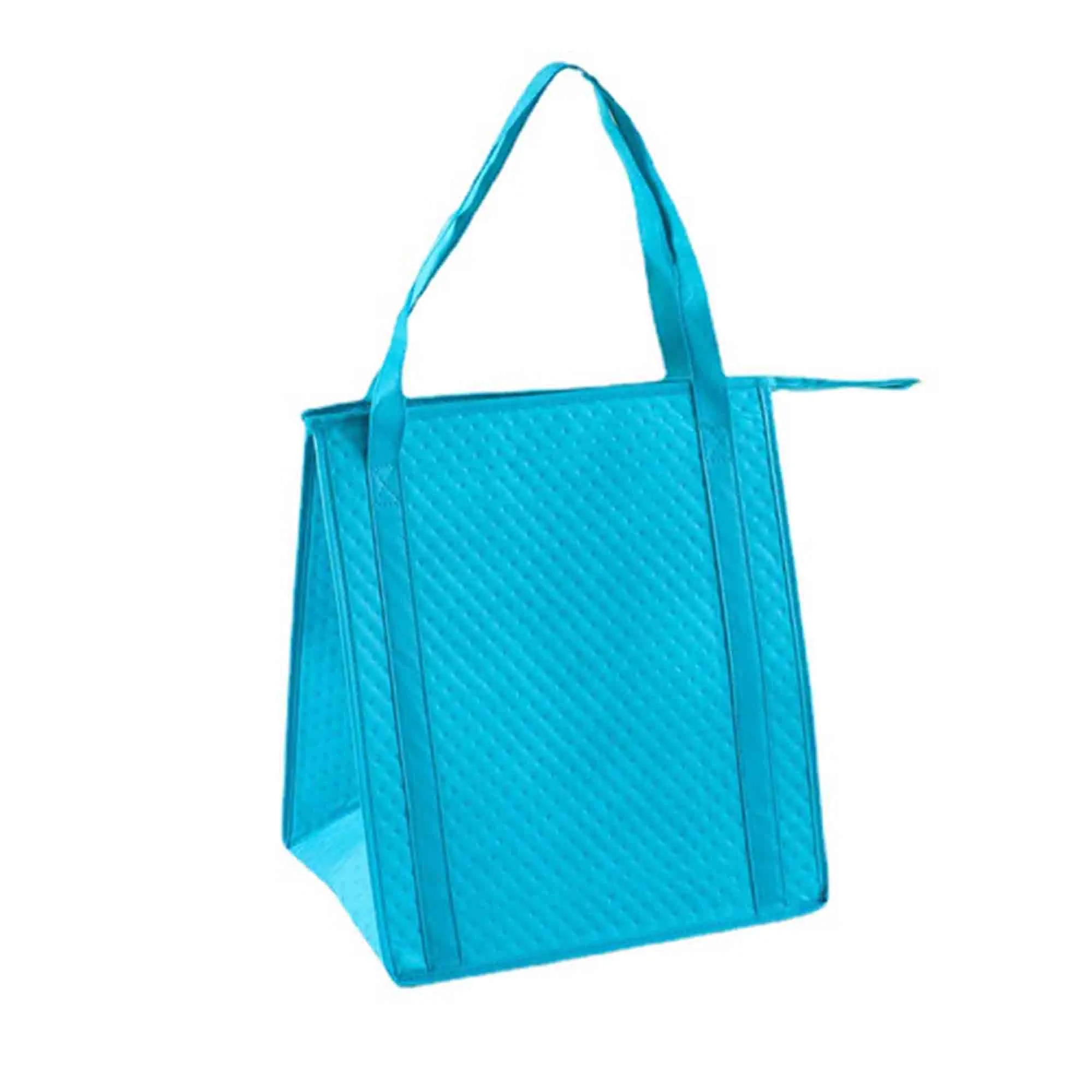 Heavy Duty Insulated Shopping Bag Zipper Lunch Tote 3