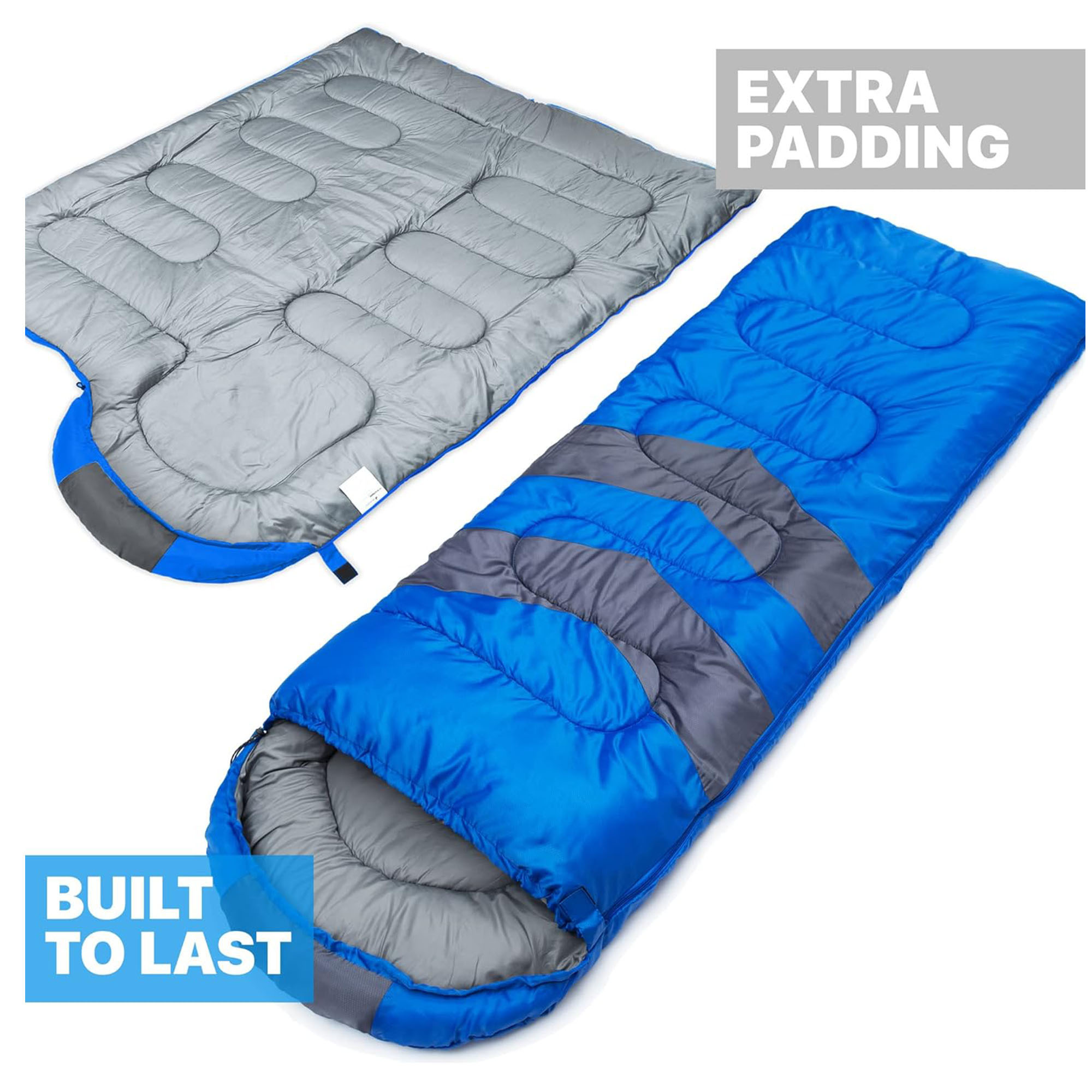Adult Sleeping Bags for All Seasons, Cold & Warm Comfort 2