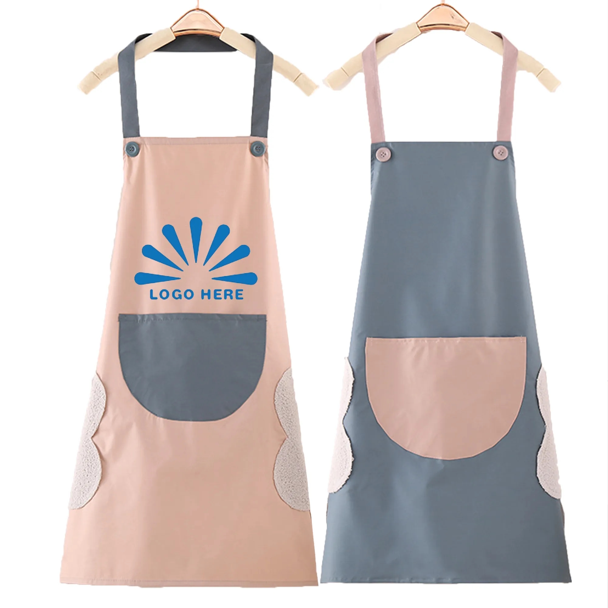 Cute With A Pocket Waterproof Apron 2