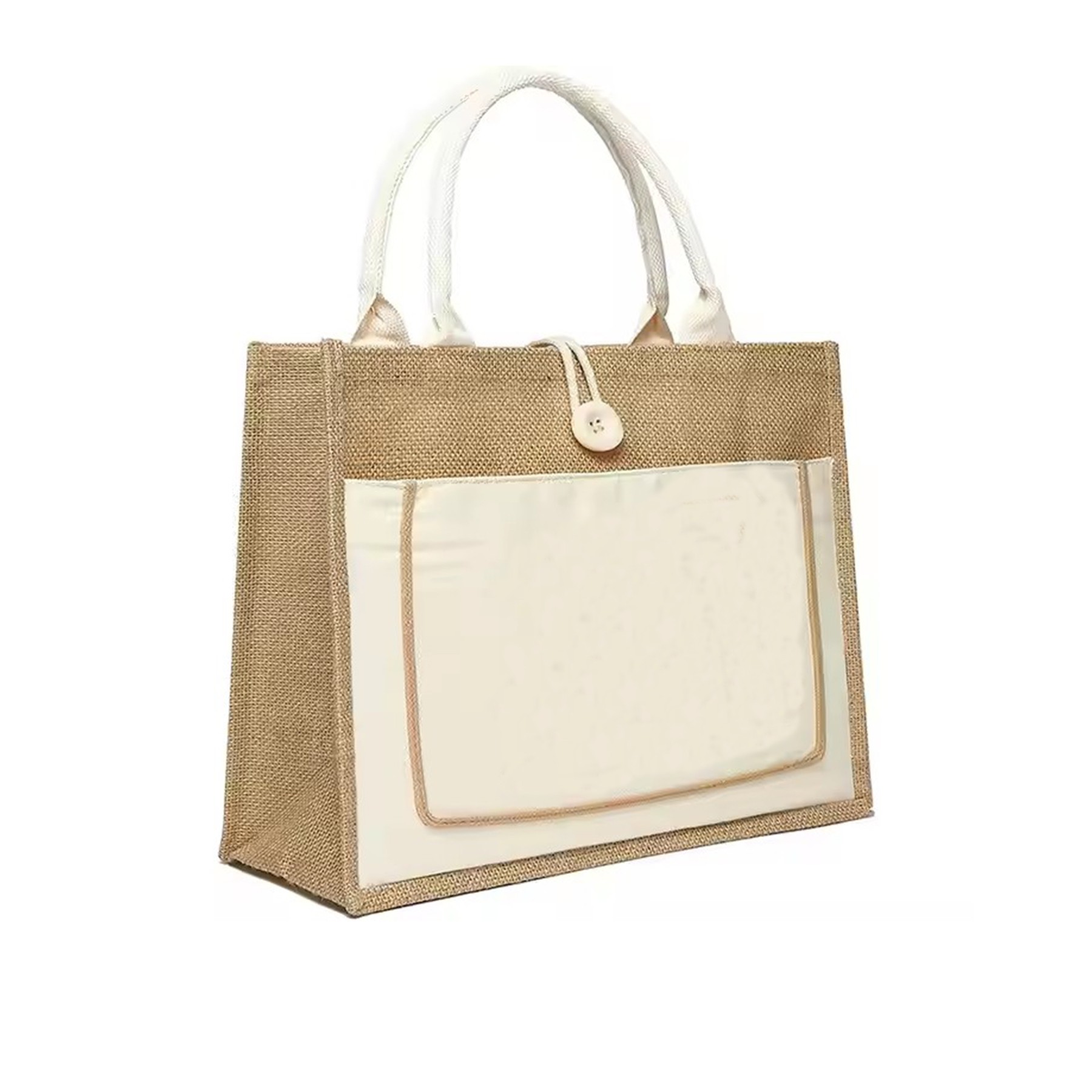 Burlap Tote Bag 2