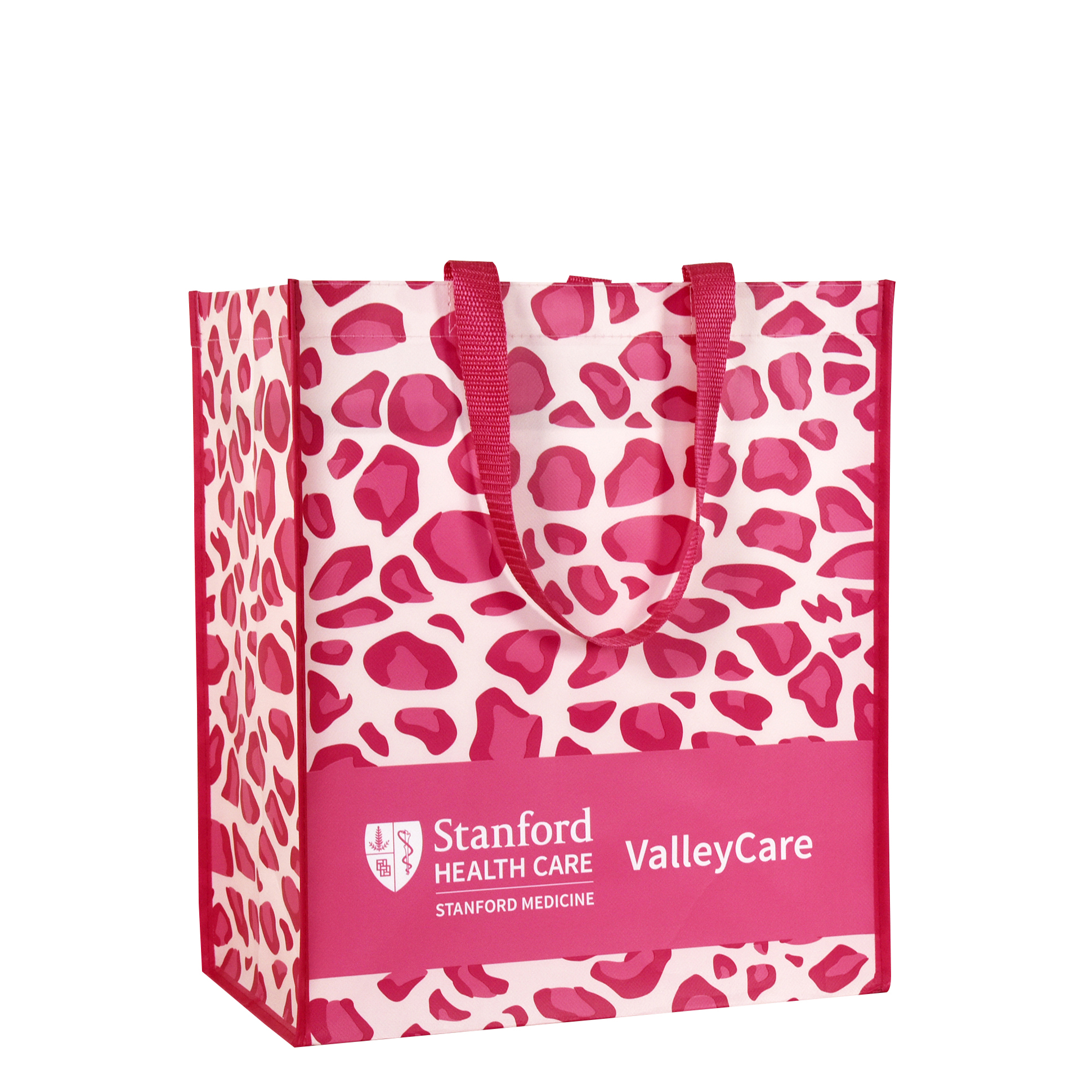 Custom 140g Double Laminated Non-Woven Polka-Dot Tote Bag 13"x15"x8" 1