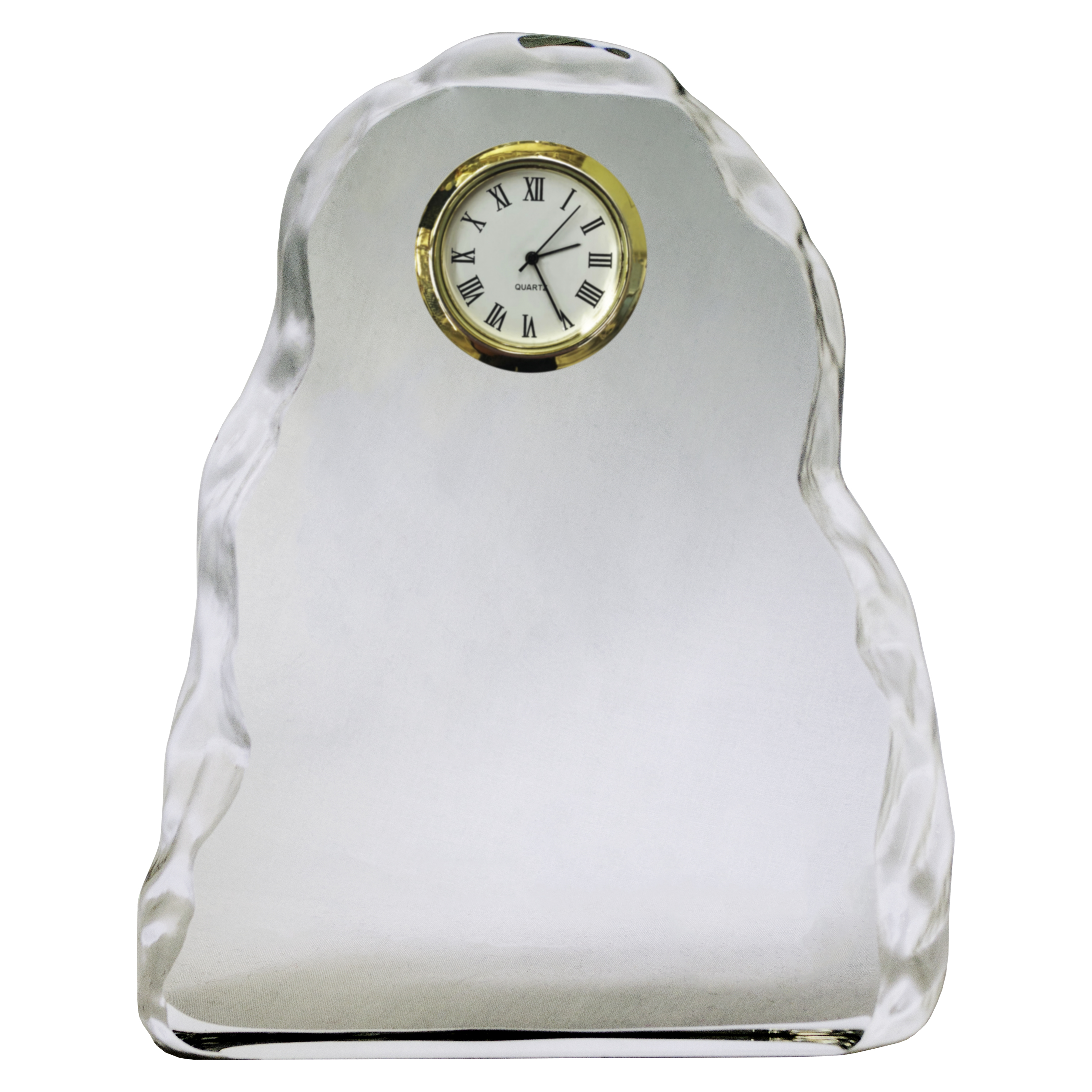 Vertical Optical Crystal Iceberg Clock Award 4