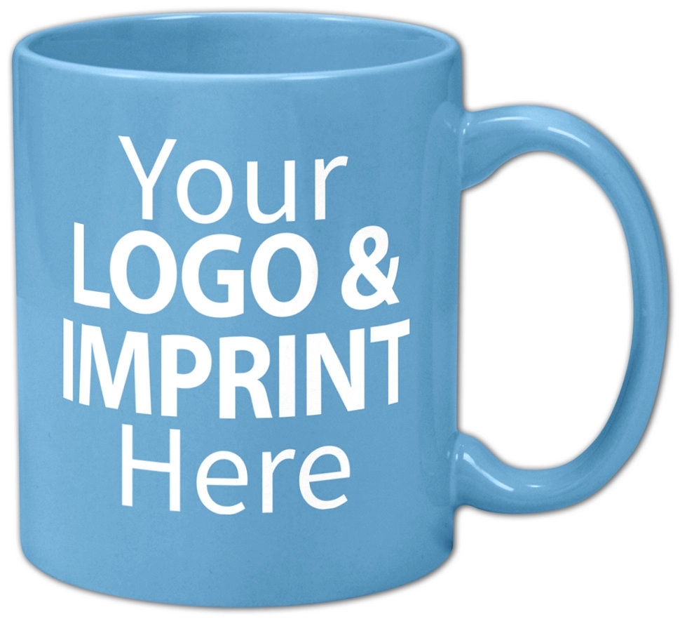 11 oz. Colored Ceramic Mugs 8