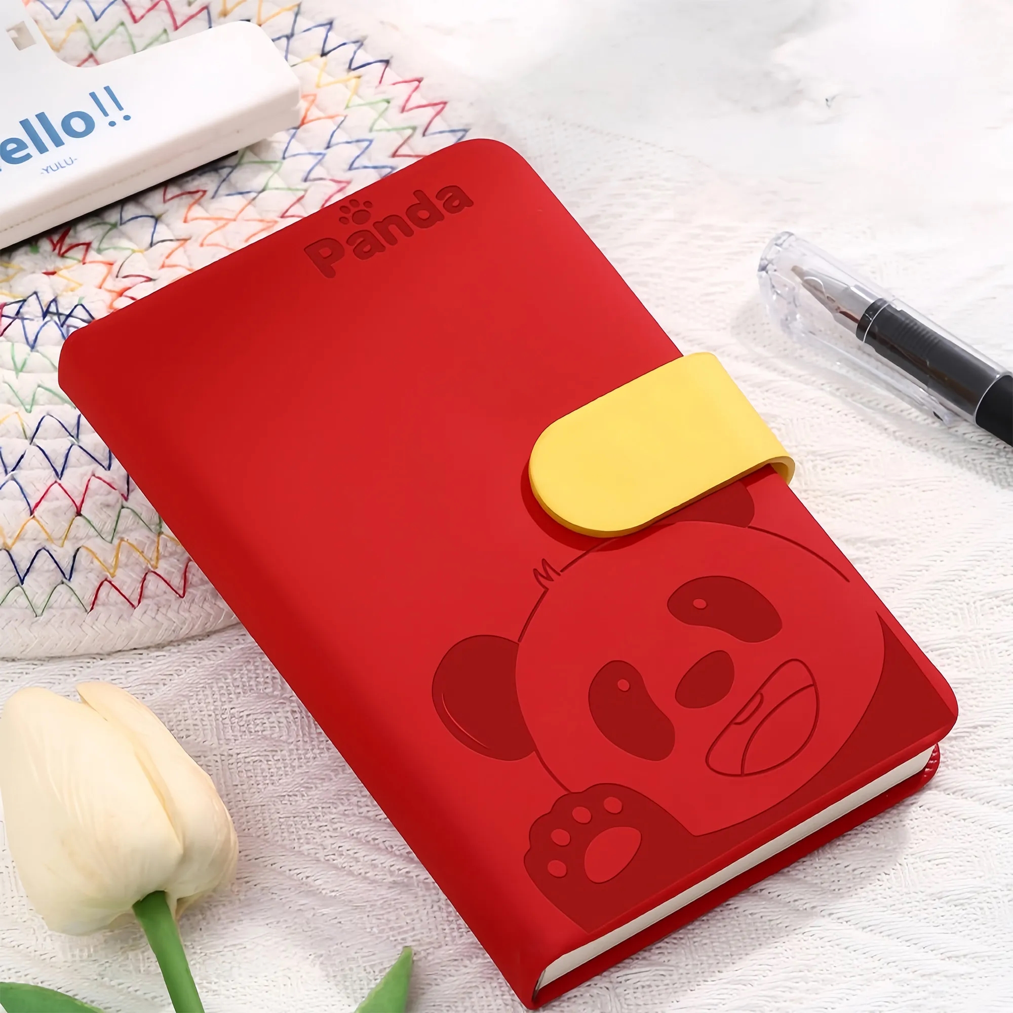 A6 Mini Panda Notebook Portable Soft Cover 5