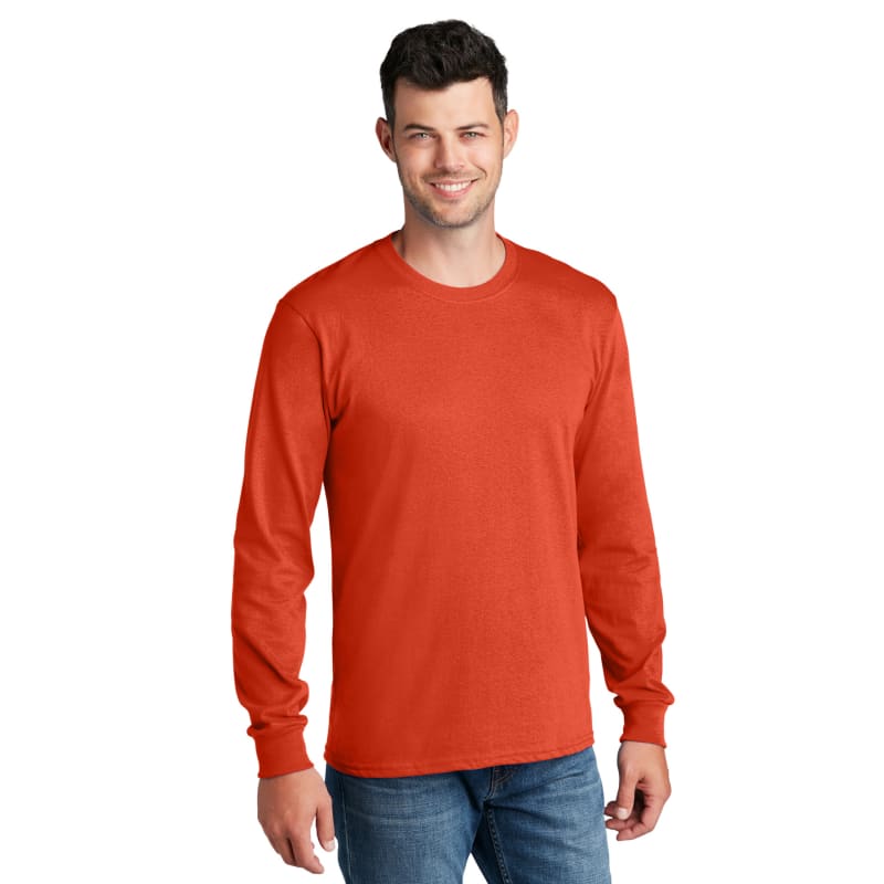 Port & Company - Long Sleeve Core Cotton Tee. 119