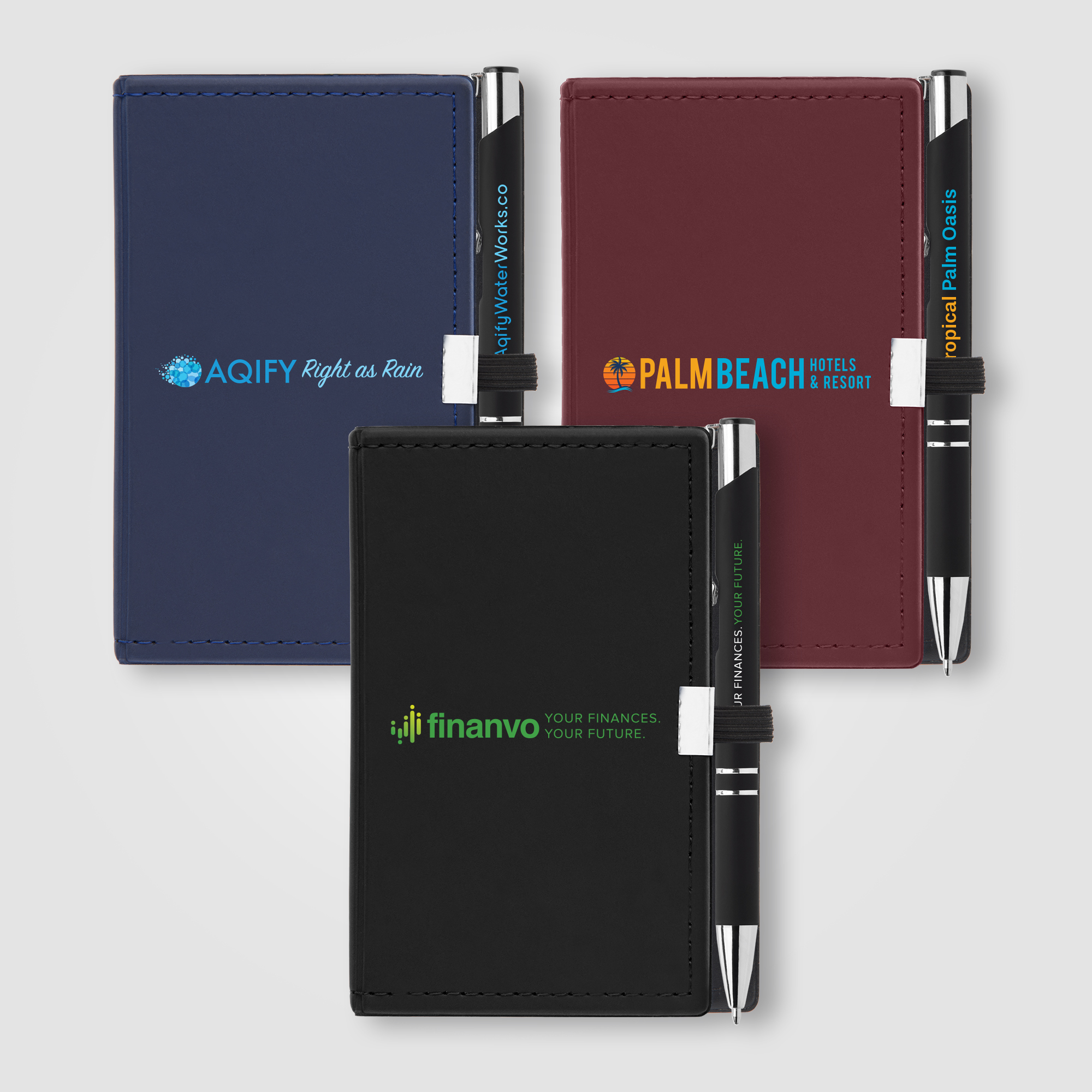 Note Caddy & Tres-Chic Pen Gift Set