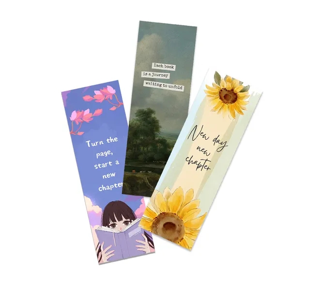 Bookmark Printing - 2" x 3.5" (Front and Back) 1