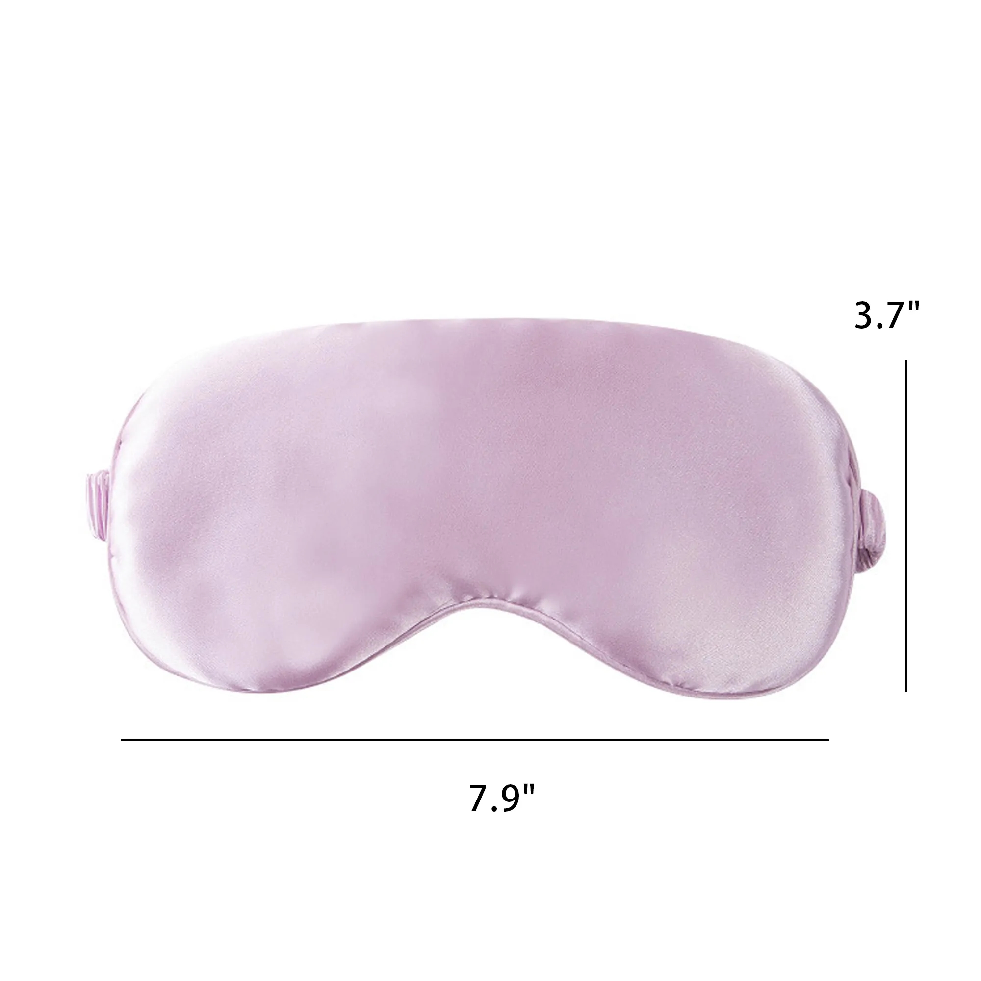 Simulated Silk Sleep Mask Eye With Adjustable Headband 7
