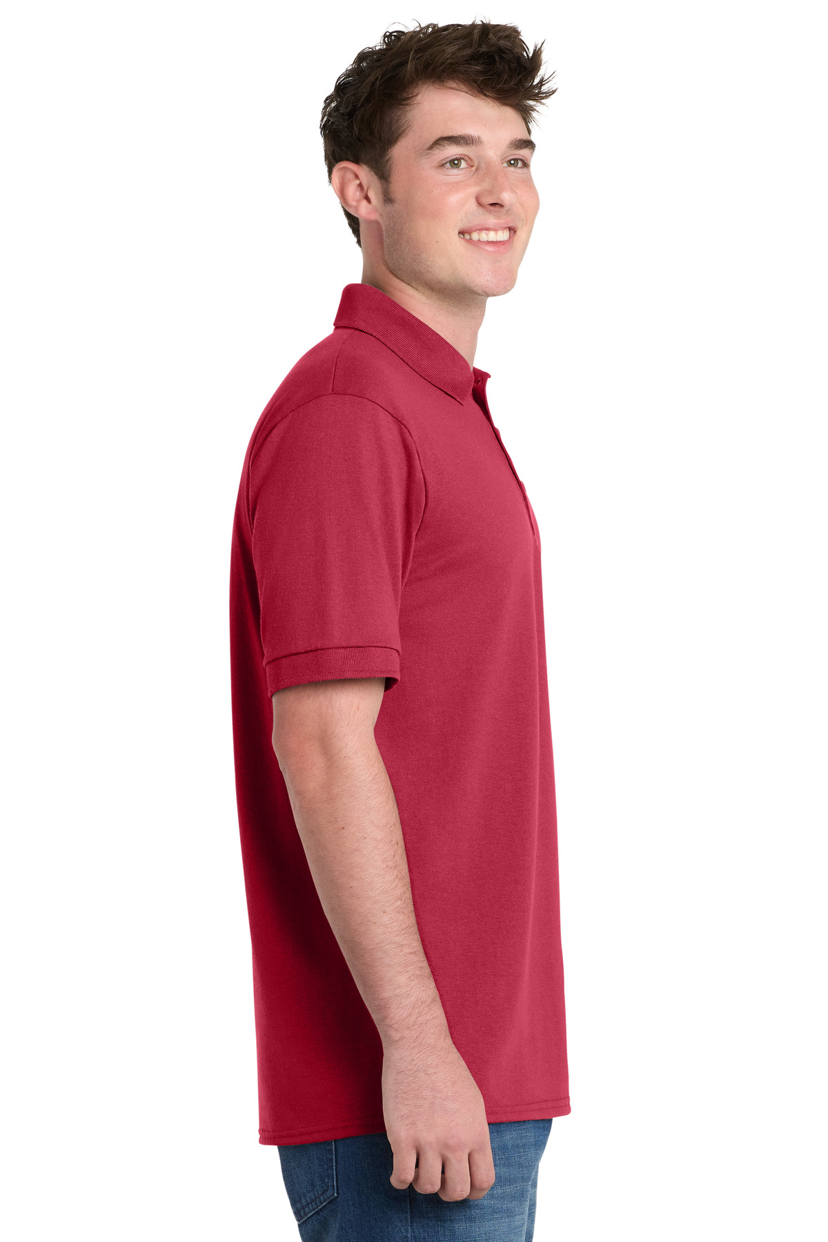 Port & Co Core Blend Jersey Knit Polo. KP55 174
