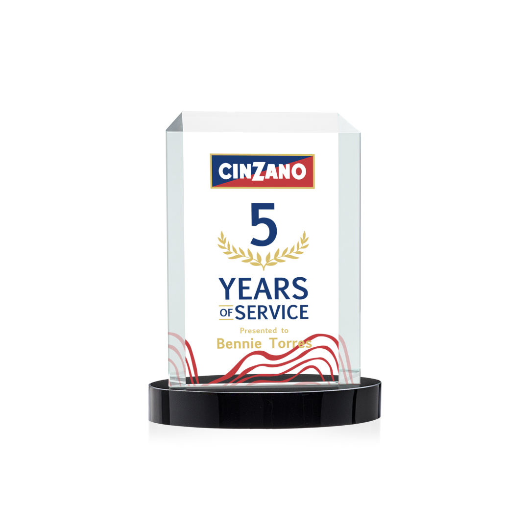 Dalton VividPrint™ Award on Alberton Base - Black 7