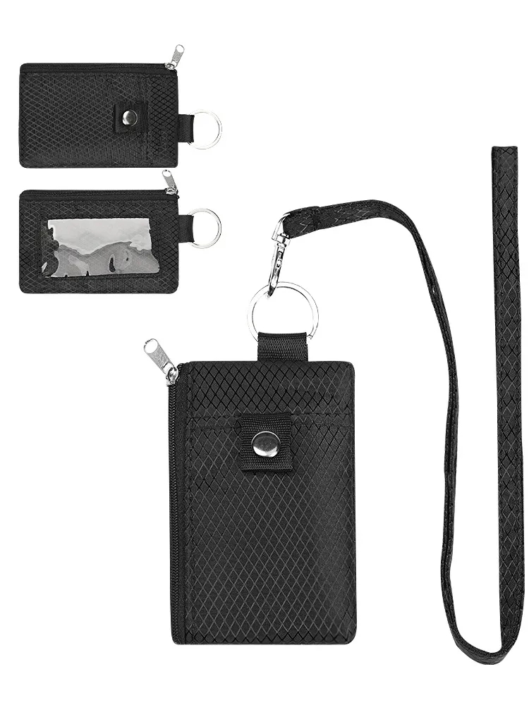 Keychain card case for neck hanging 8