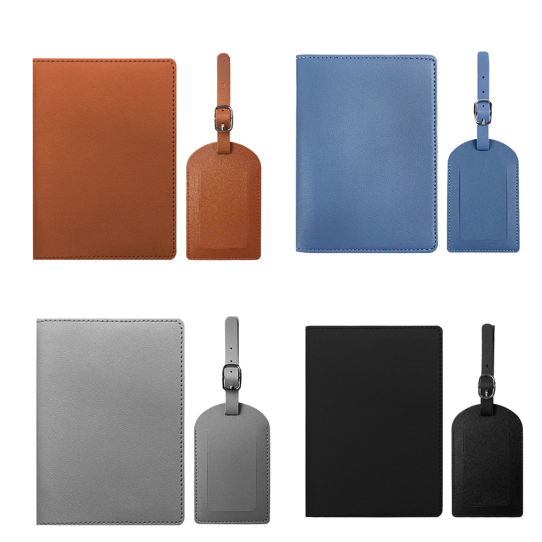 Passport Holder And Luggage Tag Set 5