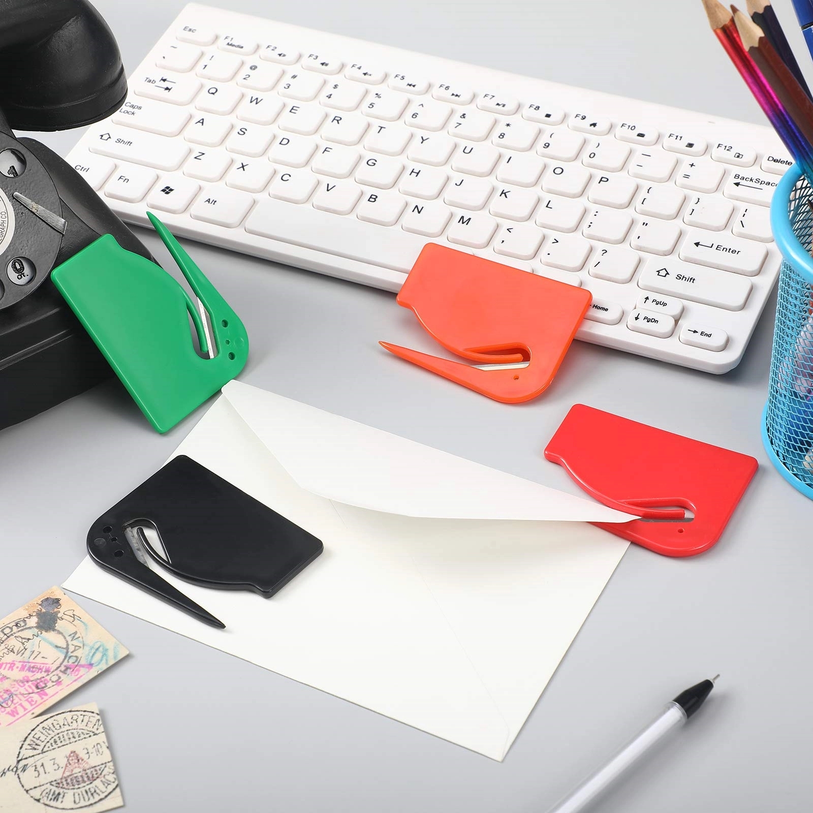 Letter Opener Envelope Mail Slitter With Razor 2
