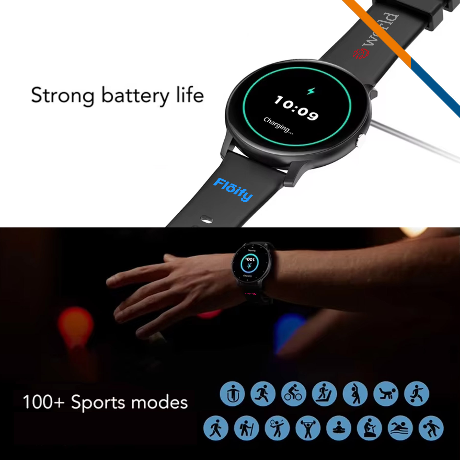 Edgar Fitness Tracker Smart Watch 4