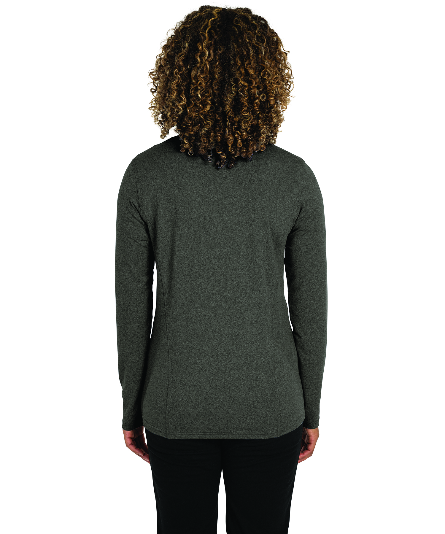 Women's Heathered Eco-Logic Stretch Quarter Zip