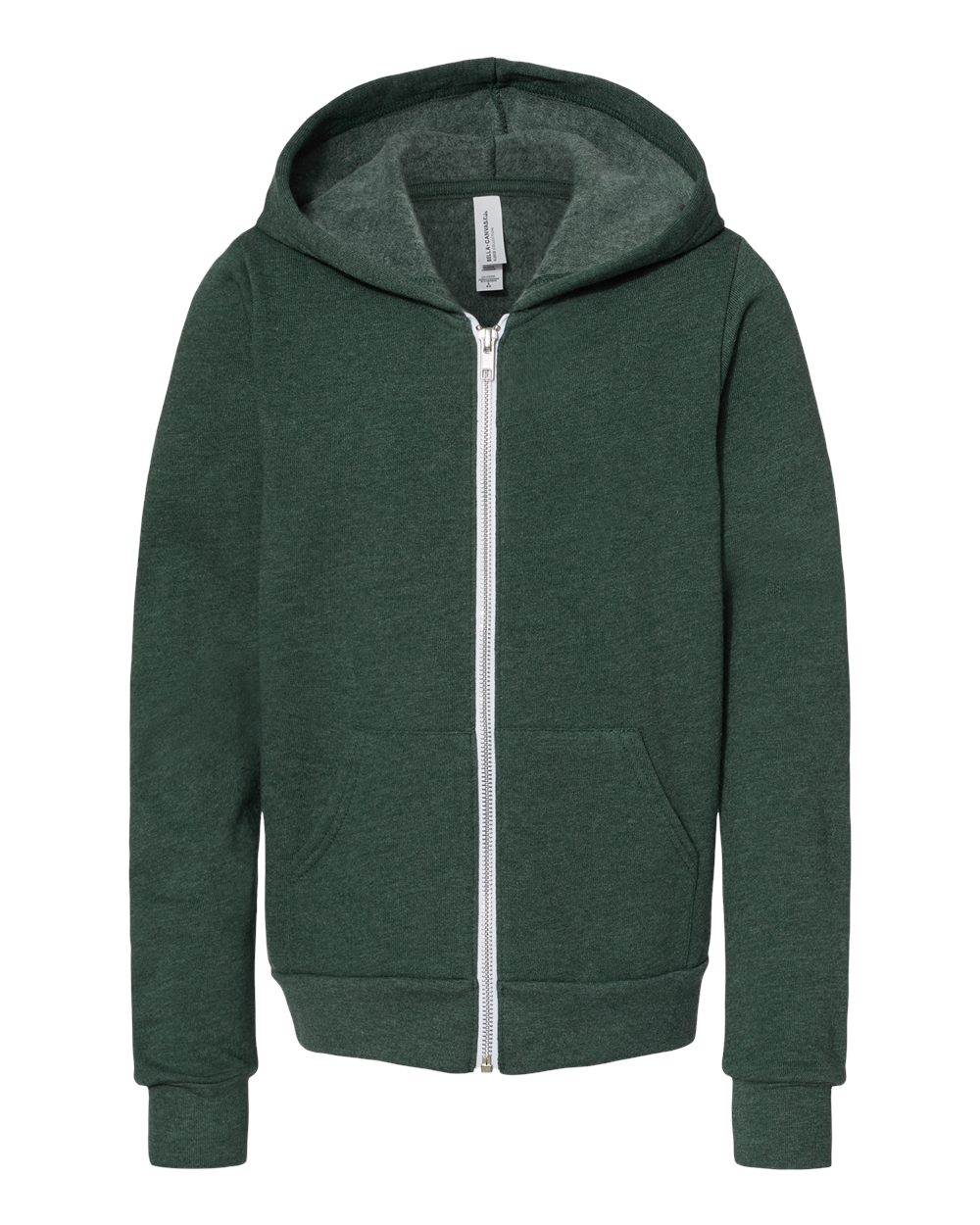 Youth Sponge Fleece Full-Zip Hoodie Sweatshirt - 3739Y 26