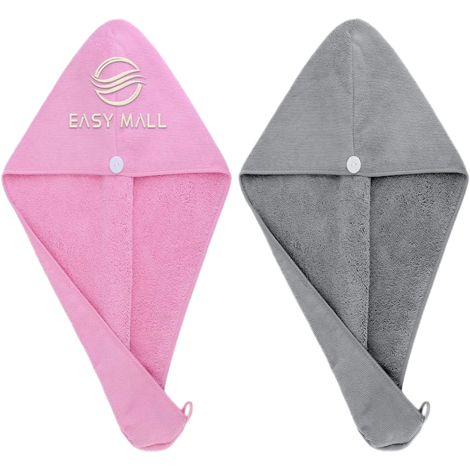 Drying Towel Bath Wrap Cap 2
