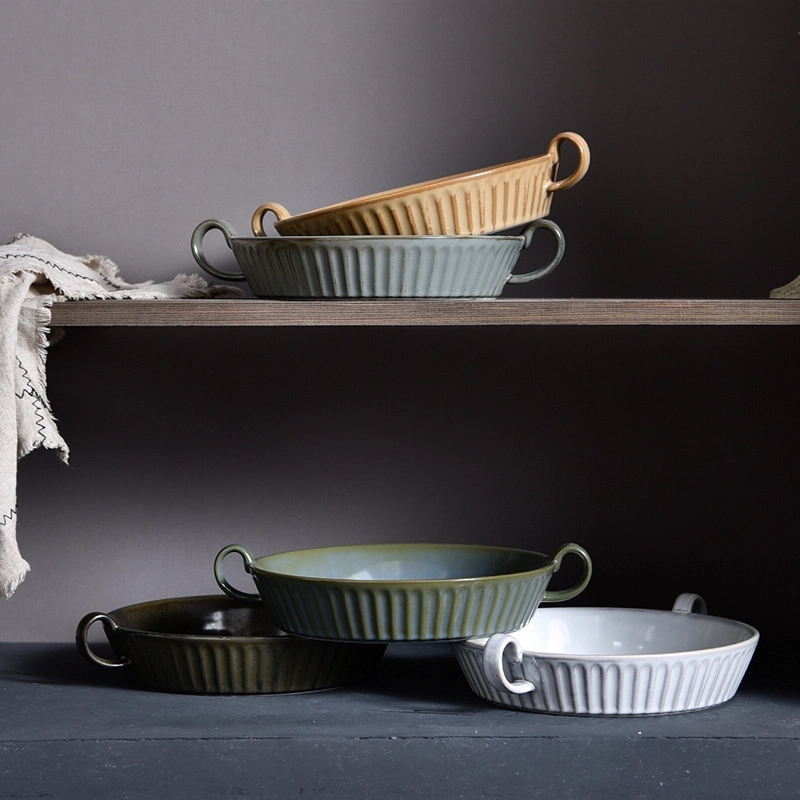 Custom Porcelain 8.5 Inch Fruit Salad Bowls 9